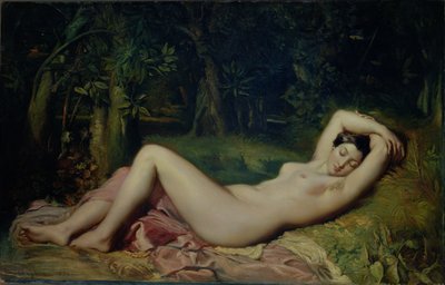 Ninfa dormiente, 1850 da Théodore Chassériau